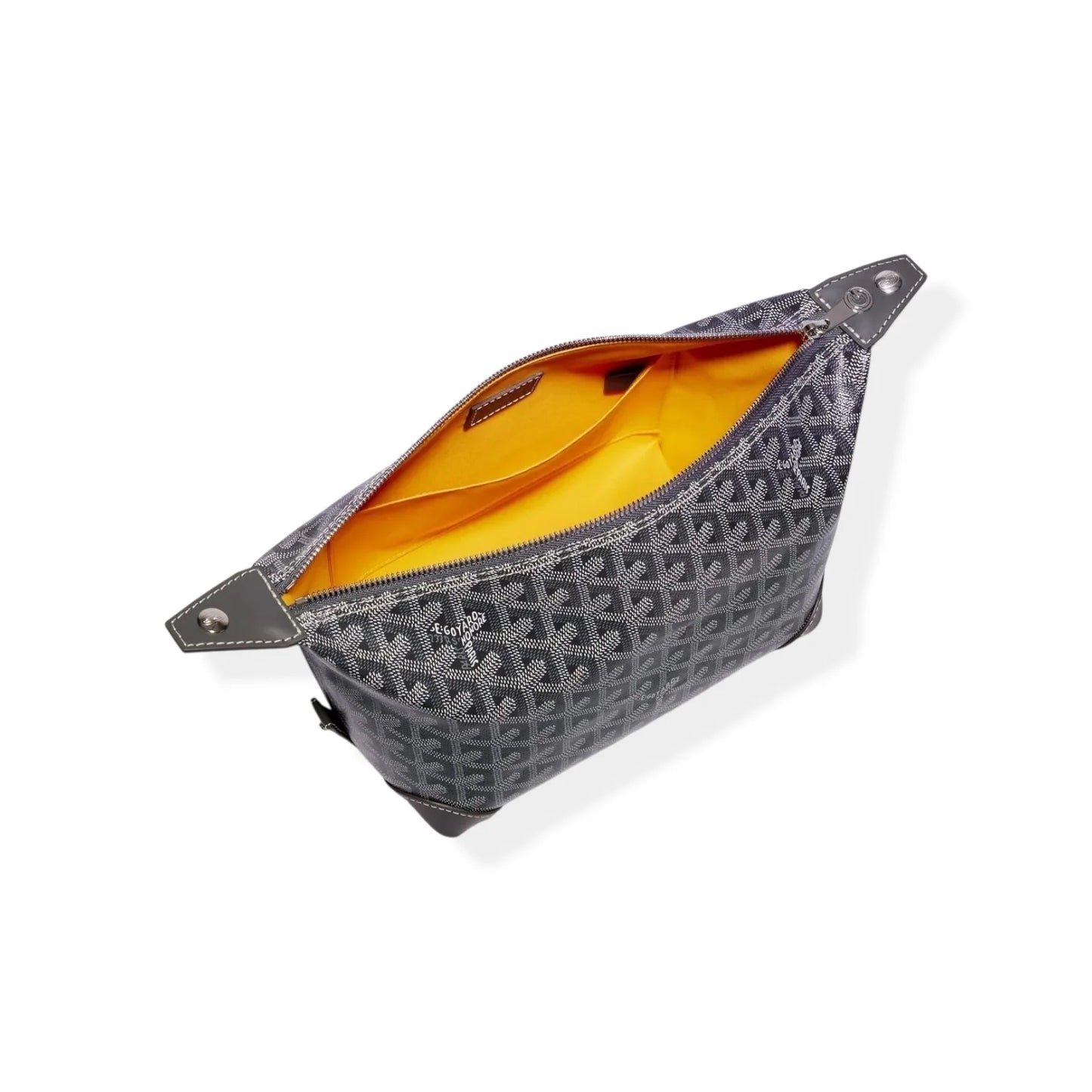 Goyard Bowling 25 Grey Toiletry Bag