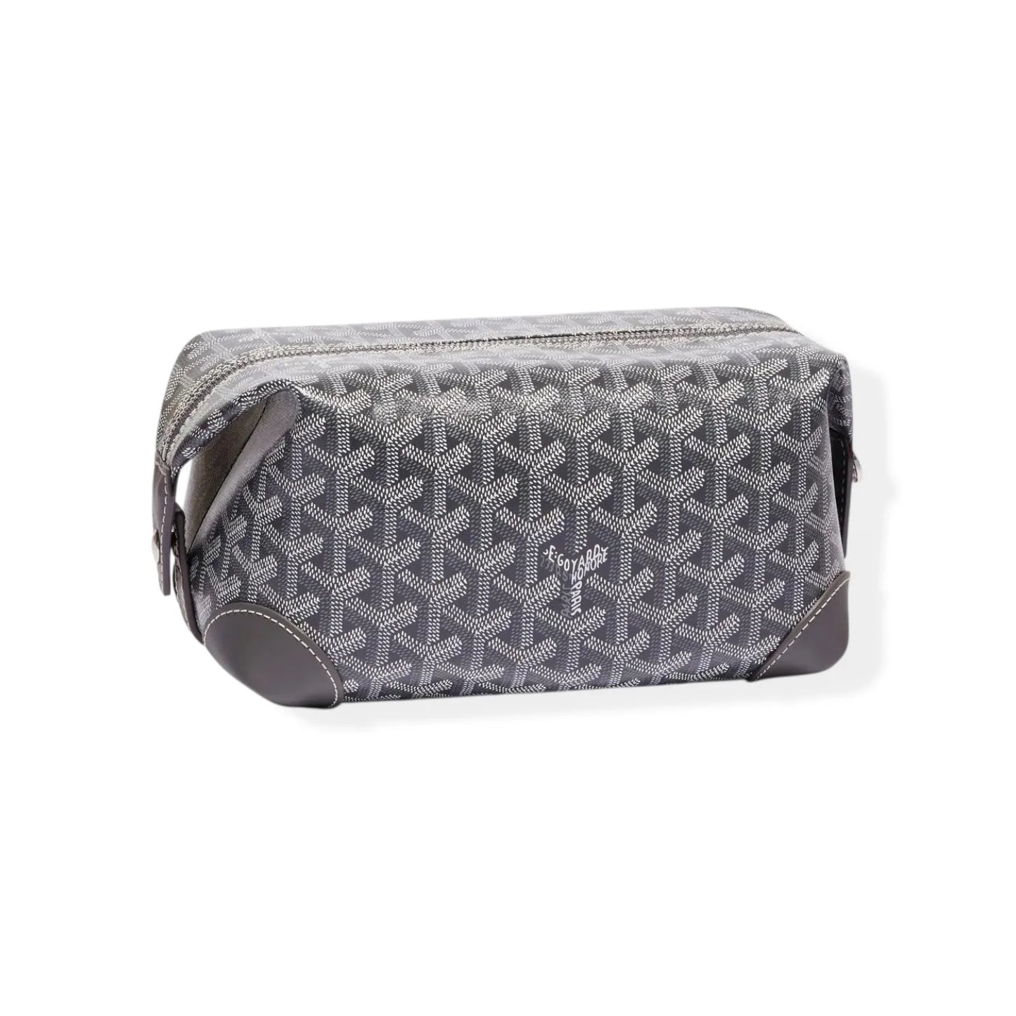 Goyard Bowling 25 Grey Toiletry Bag