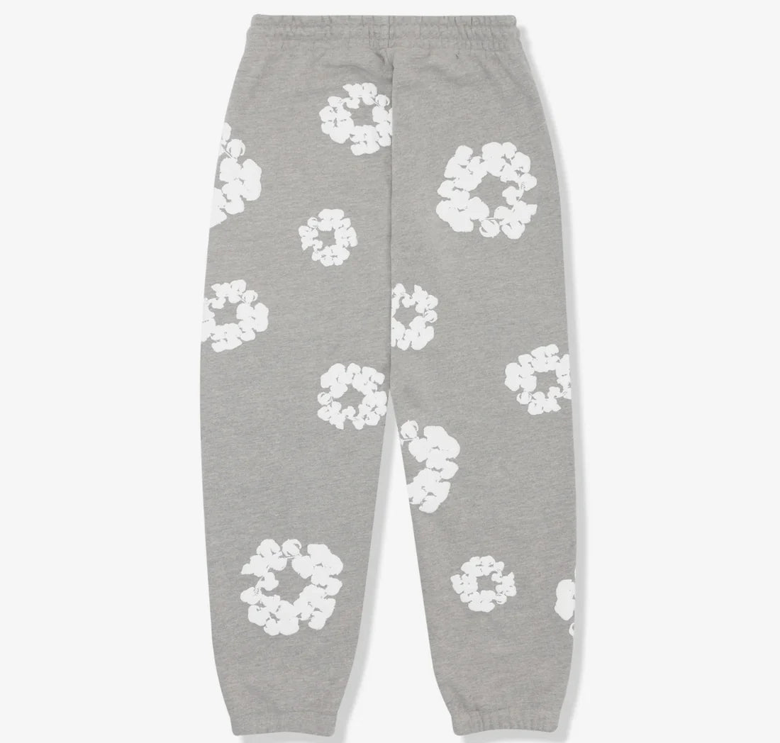 Denim Tears Cotton Wreath Sweatpants Grey