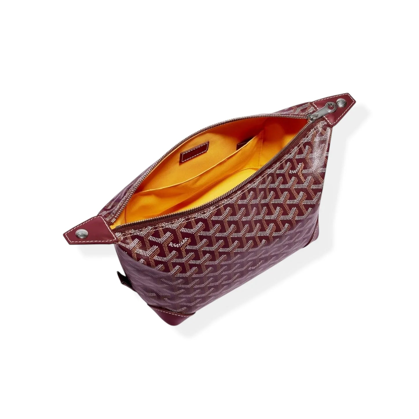 Goyard Bowling 25 Burgundy Toiletry Bag