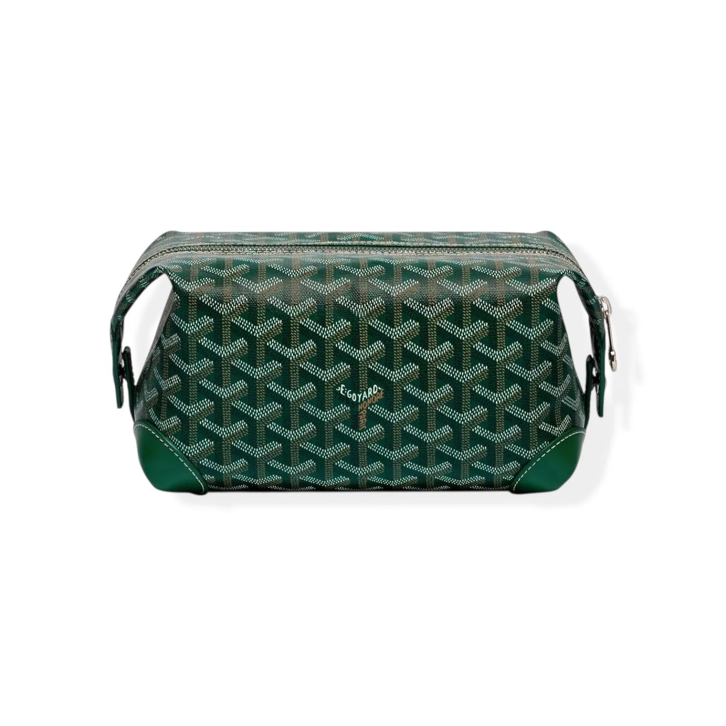Goyard Bowling 25 Green Toiletry Bag