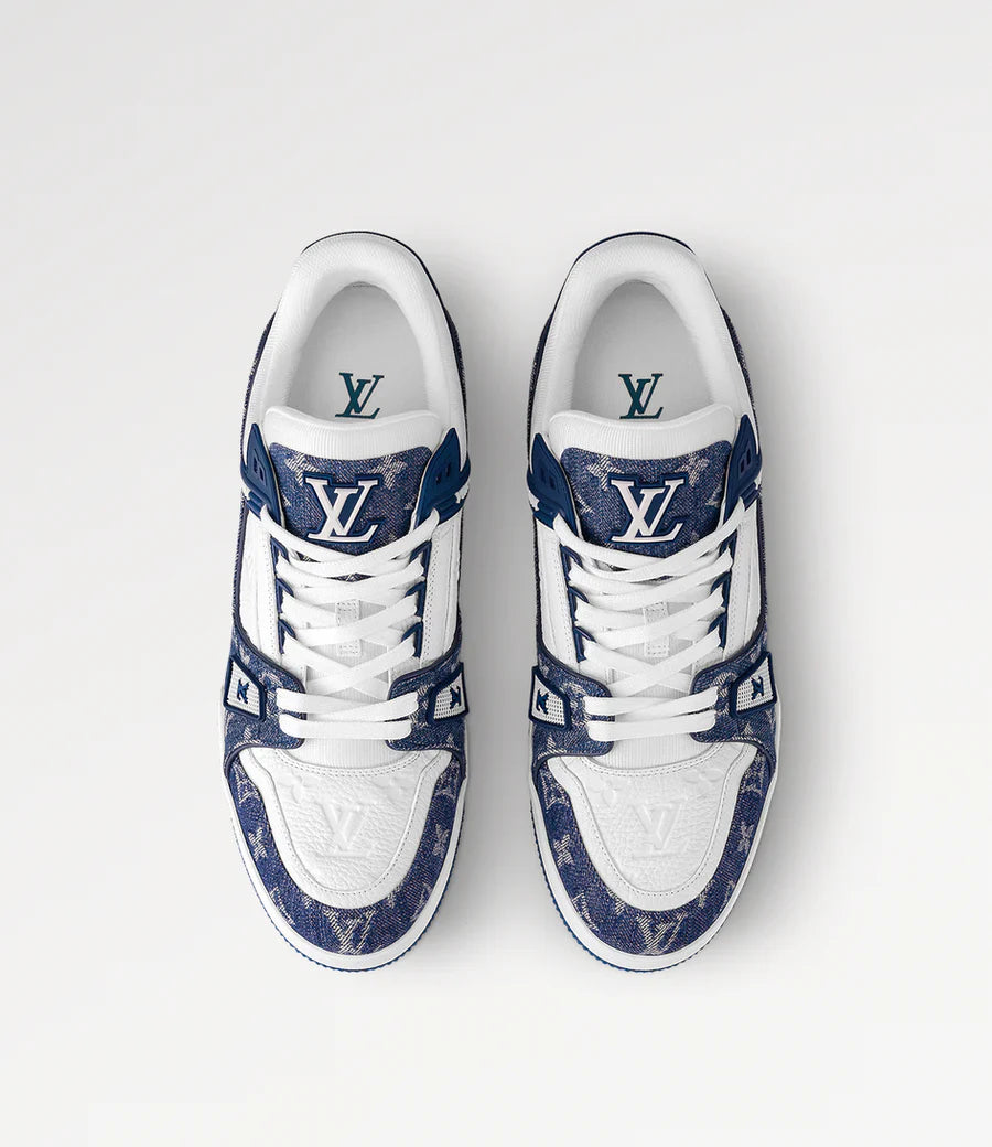 LV Monogram ‘BLUE DENIM’ Trainers