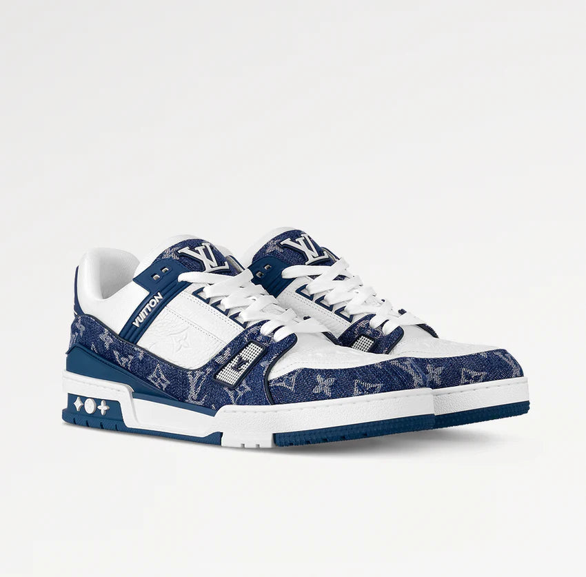 LV Monogram ‘BLUE DENIM’ Trainers