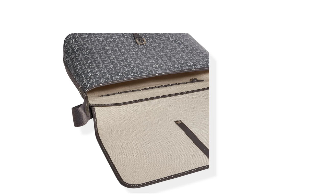 Goyard Capetien MM Messenger Bag Grey