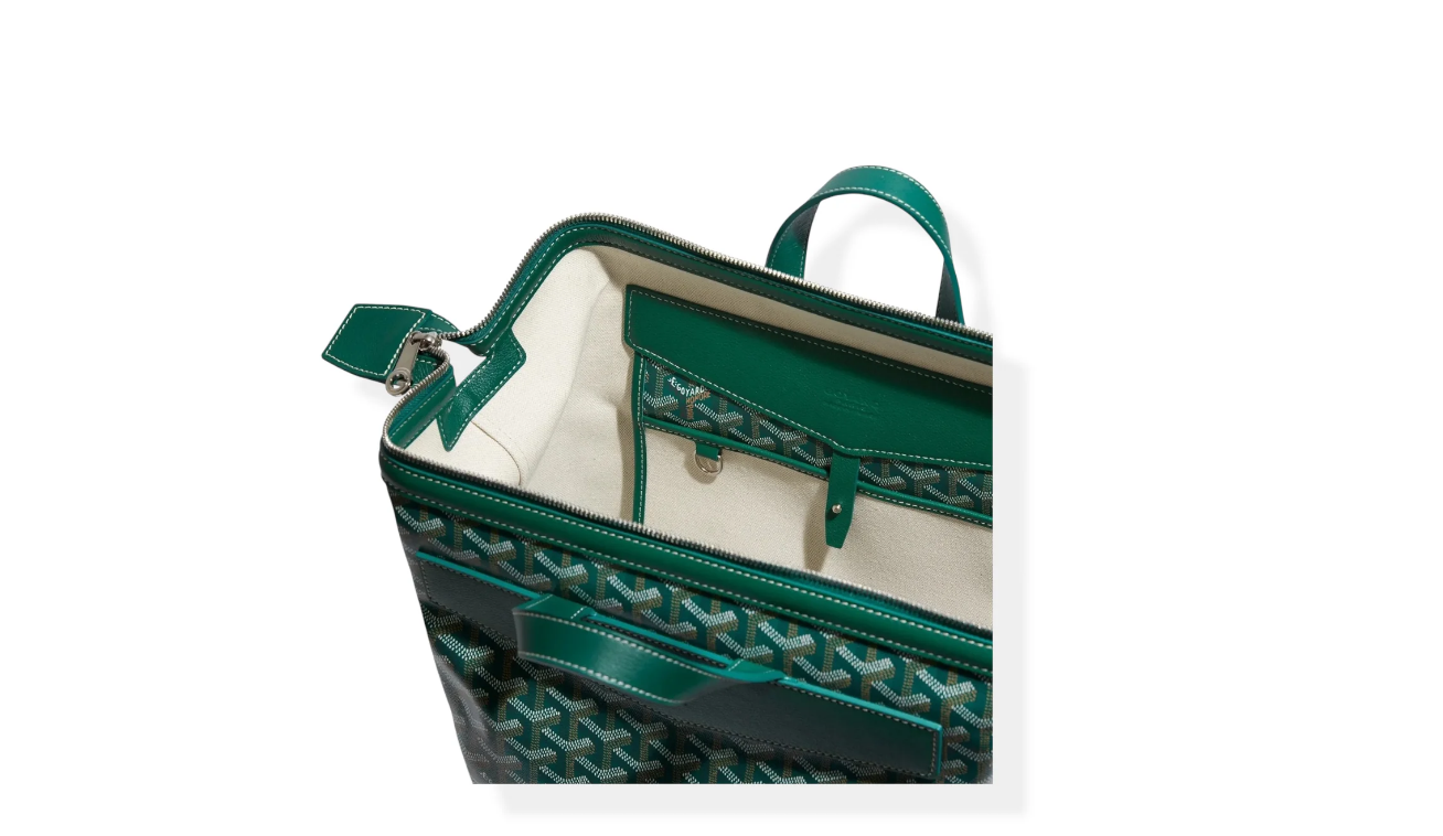 Goyard Green Cisalpin Backpack