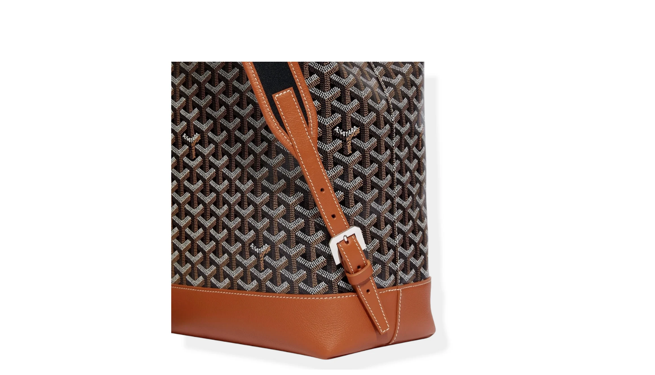 Goyard Black Tan Cisalpin Backpack