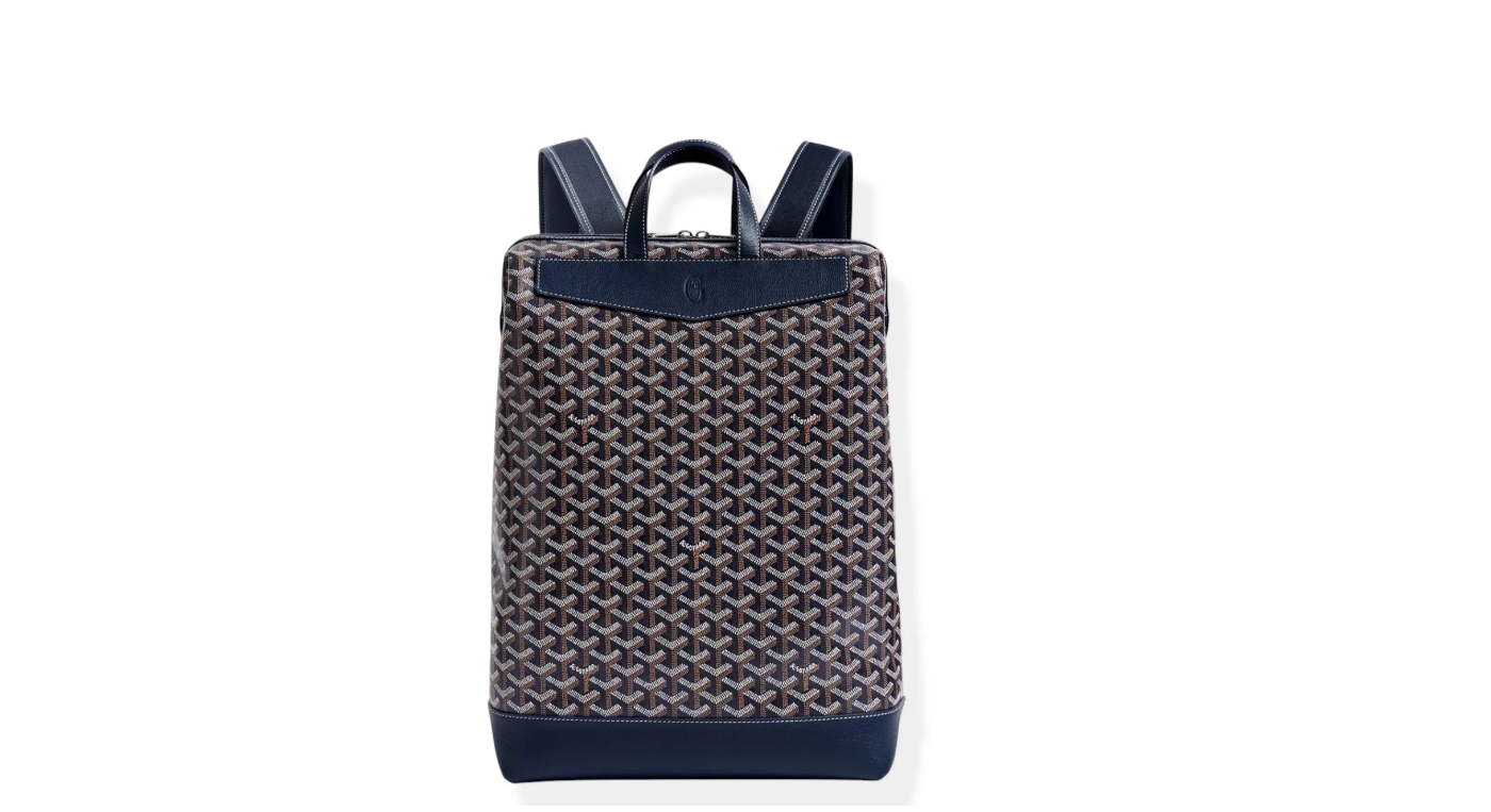 Goyard Navy Blue Cisalpin Backpack