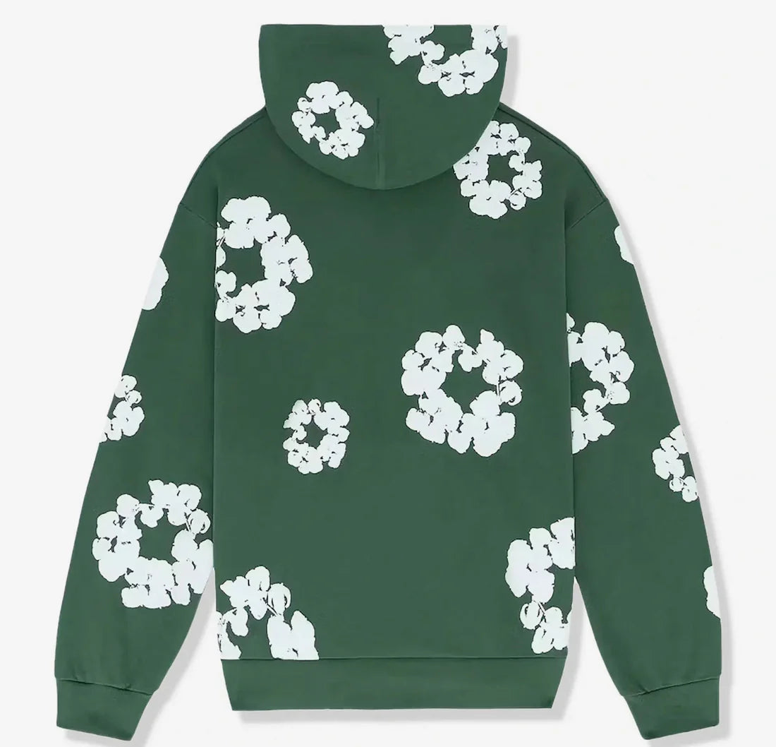 Denim Tears Cotton Wreath Sweatpants Green