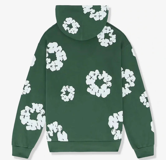 Denim Tears Cotton Wreath Sweatpants Green