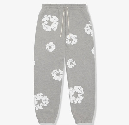 Denim Tears Cotton Wreath Sweatpants Grey