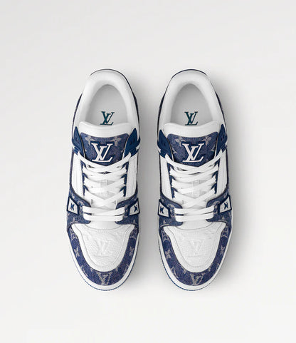 LV Monogram ‘BLUE DENIM’ Trainers