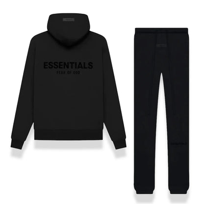 FOG Essentials Black FULL TRACKSUIT