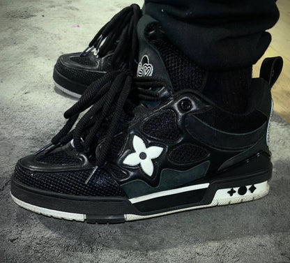 LV Skate ‘BLACK/WHITE’ Trainers