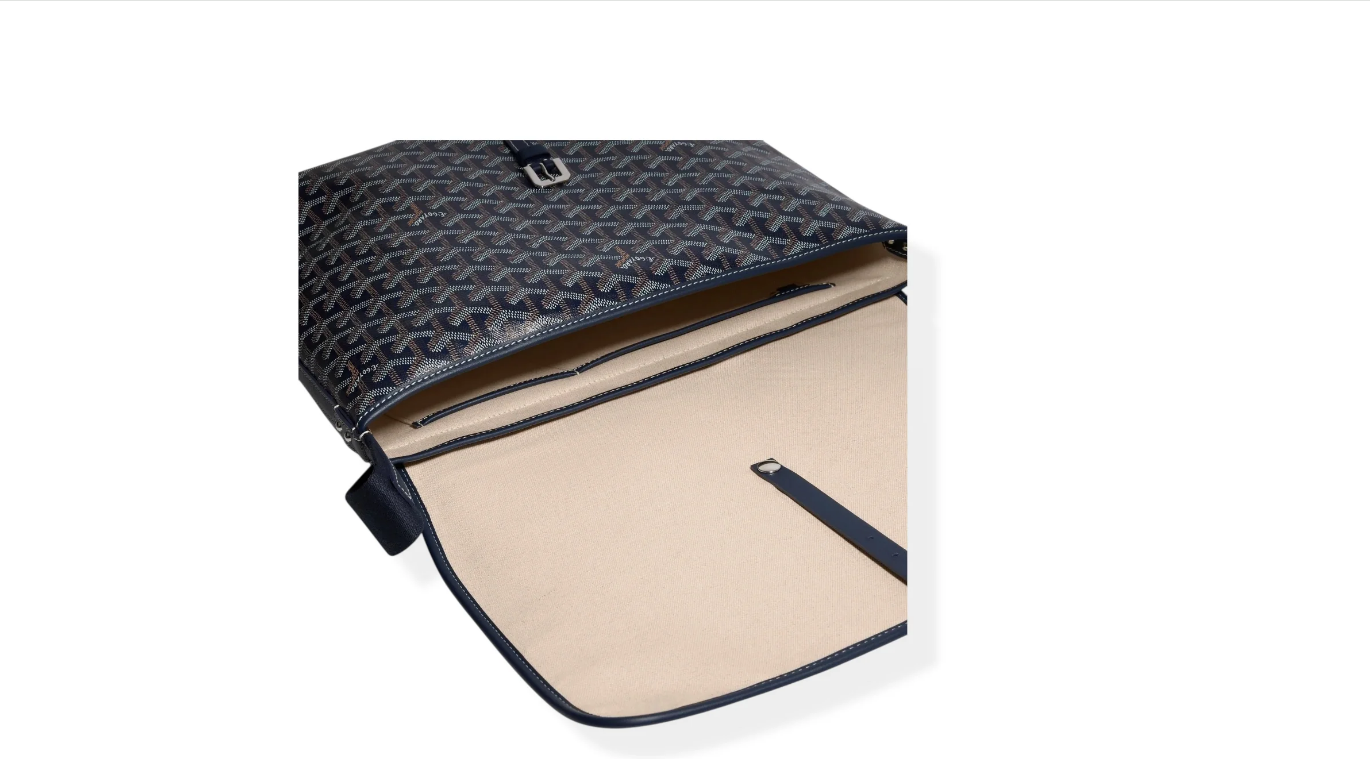 Goyard Capetien MM Messenger Bag Blue